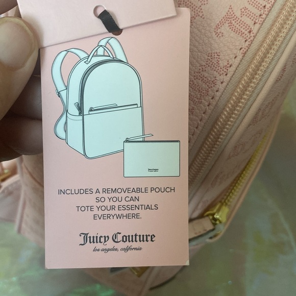 NWT Juicy pink mini backpack - Picture 9 of 9